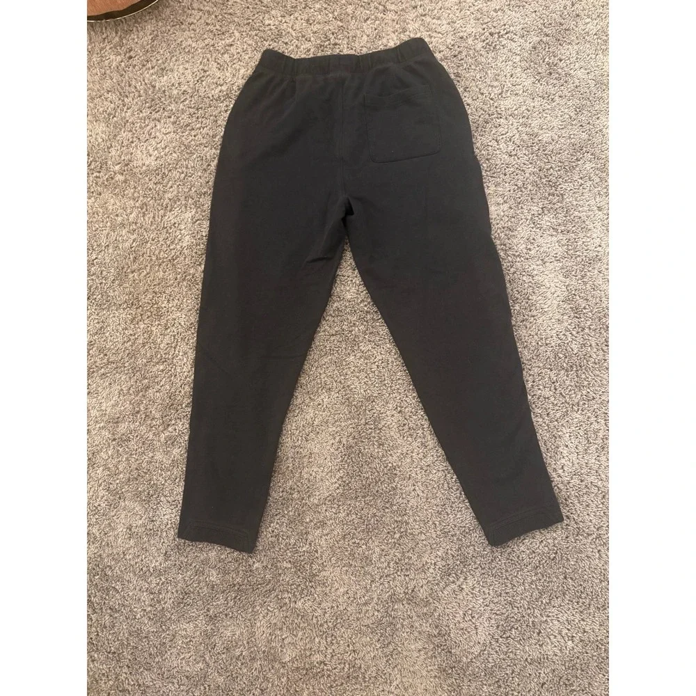 Eddie Bauer Mens Sleepwear Jogger Pants Black Drawstring Lounge Small